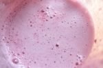 Jordbærmilkshake uden is - fedtfattig opskrift