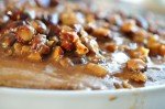 Mazarinkage med marcipan og karamel opskrift