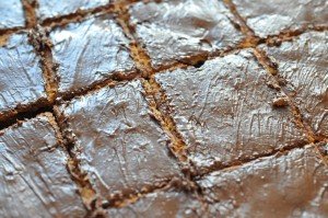 Banankage med chokoladestykker - svampet bananbrownie