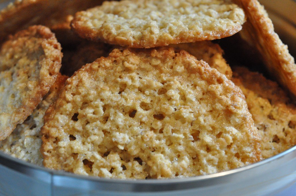 Havregrynskager med appelsin