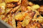 Pommes frites med sesam