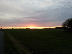 Solnedgang