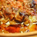 Osso buco med tomatsauce i Römertopf