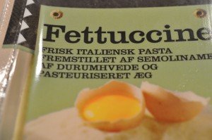 Fettucine pasta