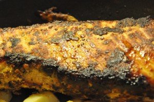 Svinefilet på pande med pesto pasta • opskrift