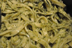 Pesto pasta