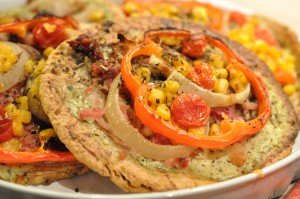 Hurtige pitabrødspizzaer  - mini pizzaer
