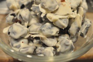 Chokolade rosiner - nemme julegodter opskrift