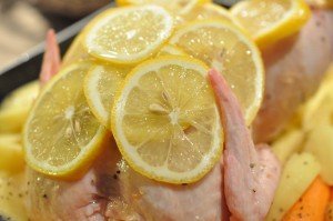 Citronkylling - kylling i ovn med kartofler & citron 
