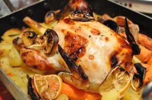 Citronkylling - kylling i ovn med kartofler & citron 