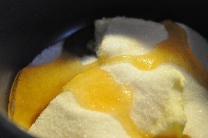 Sprøde karamel Cookies med yankiebar