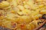 Kalkun i ovn med bacon og flødekartofler