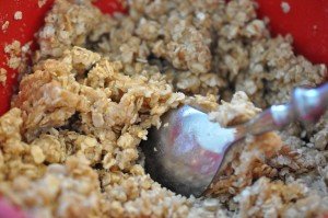 Havregrynscookies med chokolade - opskrift