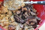 Havregrynscookies med chokoladebar 