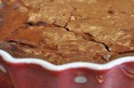 Chokoladekage med chokolade, marcipan og nougat