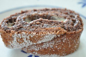 Bananroulade - chokoladeroulade med banan