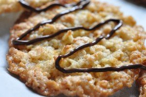 Havregrynssmåkager med chokolade & appelsin