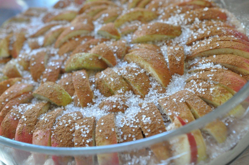 Æblekage med kanel - nem & fedtfattig opskrift
