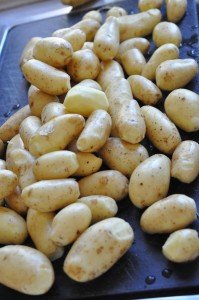 Skinkeculotte & bearnaisekartofler i stegeso
