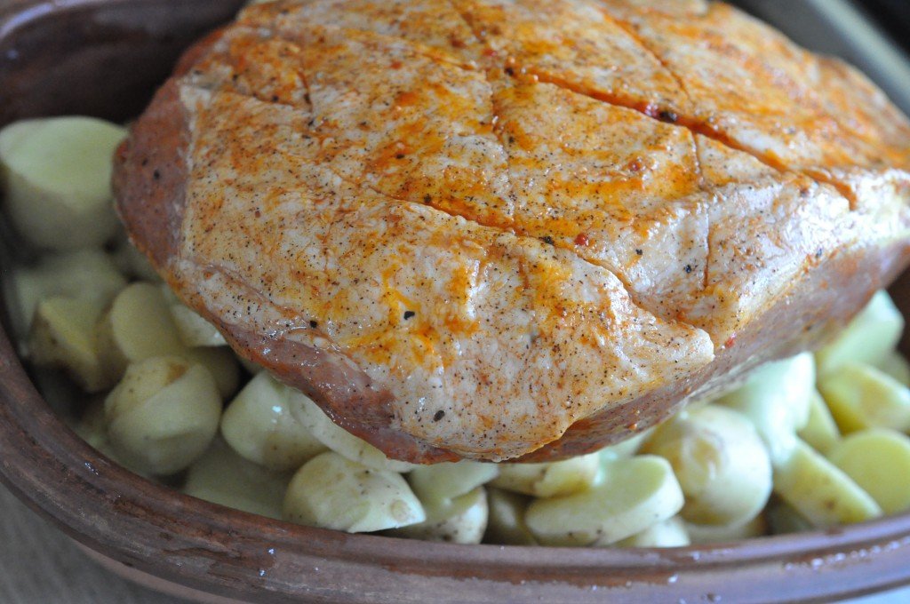 Skinkeculotte & bearnaisekartofler i steges