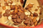 Lakrids småkager med chokolade & brun farin