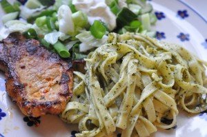 Pasta med pesto - nemt og lækkert tilbehør