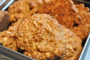 Lakrids småkager med havregryn - opskrift