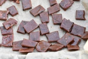 Chokoladekarameller i mikroovn nem opskrift