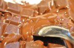 Konfekt med nougat chokolade & hasselnødder