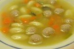 Hønsekødssuppe og tarteletter nem opskrift