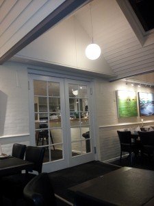 Fødselsdagsmenu på Blokhus fiskerestaurant