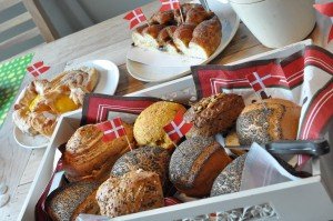 Fødselsdagsmenu på Blokhus fiskerestaurant