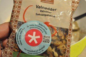 Grydebrød med øl & valnødder - valnøddebrød