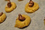 Småkager med abrikoskompot eller Nutella
