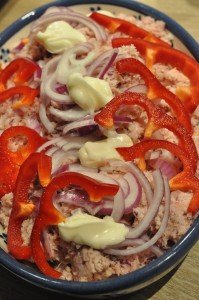 Skinkesalat opskrift hjemmelavet fuglekvidder