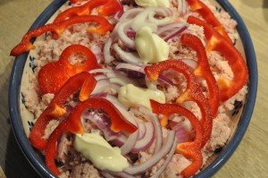 Skinkesalat opskrift - hjemmelavet fuglekvidder