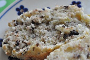 Scones med æble og chokolade nem opskrift