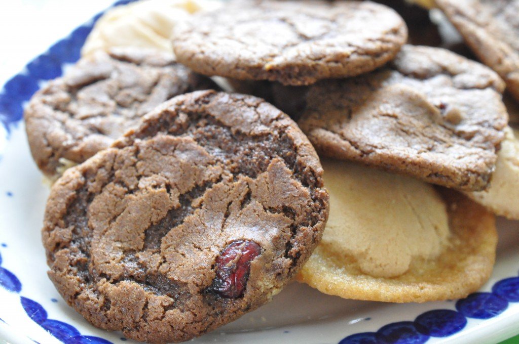 2 slags cookies af samme dej - nem opskrift