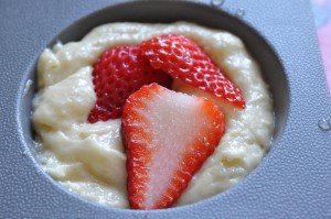 Jordbær muffins - opskrift på saftige muffins