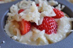 Jordbær muffins - opskrift på saftige muffins