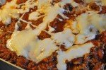 Lasagne med oksekød, squash og gulerødder