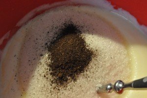 Chokolademuffins med nektariner og Marsbar