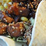 Tortillas med kylling og salat - nem opskrift