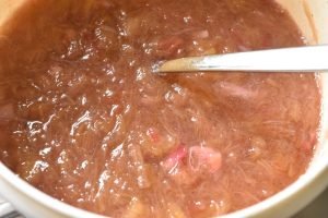 Rabarberkompot i mikroovn - nem opskrift