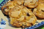 Cookies med tranebær, mandler og karamel