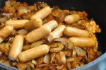 Paprika koteletter i stegeso - med flødesovs