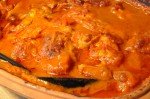 Paprika koteletter i stegeso - med flødesovs