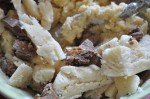 Cookies med Marsbar, marcipan og mandler