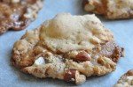 Cookies med Marsbar, marcipan og mandler