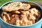 Cookies med Marsbar, marcipan og mandler